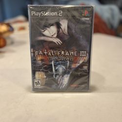 Fatal Frame 3 III The Tormented Sony Playstation 2 PS2 Brand New Sealed 