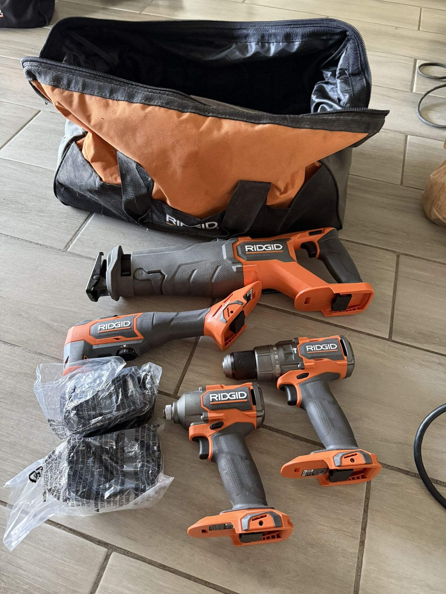 Rigid Impact Drill, Hammer Drill, Reciprocating Saw, Multi Tool