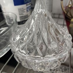 Godinger Shannon clear lead crystal candy dish 