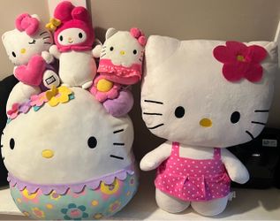 Hello kitty plush bundle