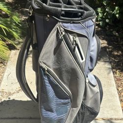 Subtle Patriot Ambush Golf Bag With 15 Weight Divider, Eight Pockets And Rain Hood