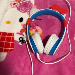 Hello Kitty EKids Bluetooth Wired Headphones