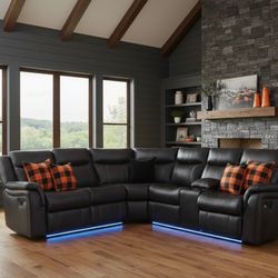 Brand new reclining sectional 