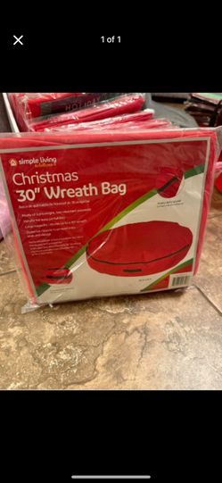 NEW IN PKG - Premium 30” Wreath Storage Bag