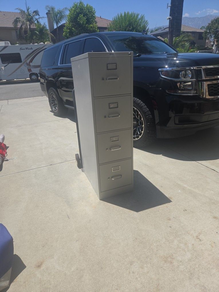 Tape Measure 4 Drawer File Cabinet