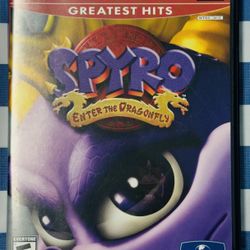 Spyro: Enter the Dragonfly GH (Sony PlayStation 2, 2002) PS2 Complete w/Manual