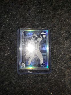 JACE JUNG 2025 Topps Black And White Variation Holo