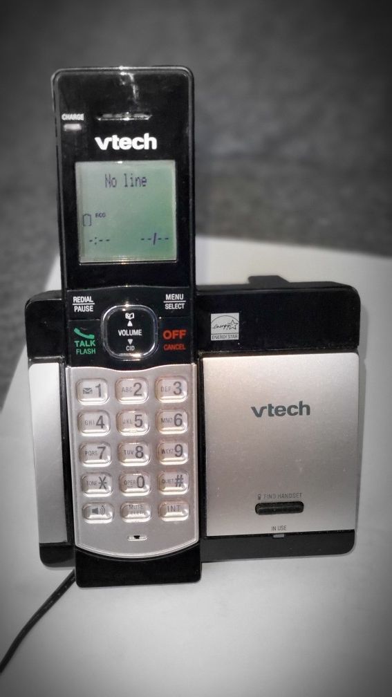 Vtech DECT 6.0 Expandalbe Cordless Phone System w/ Caller ID Rose Gold CS5119-13