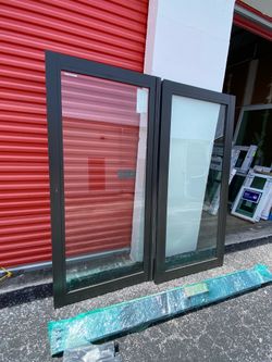 PGT 72x80 standard size impact sliding door BRONZE