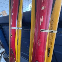 K2 Skis ready for the Slopes 