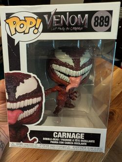 Carnage Funko Pop 889 Venom Movie Vaulted Figure