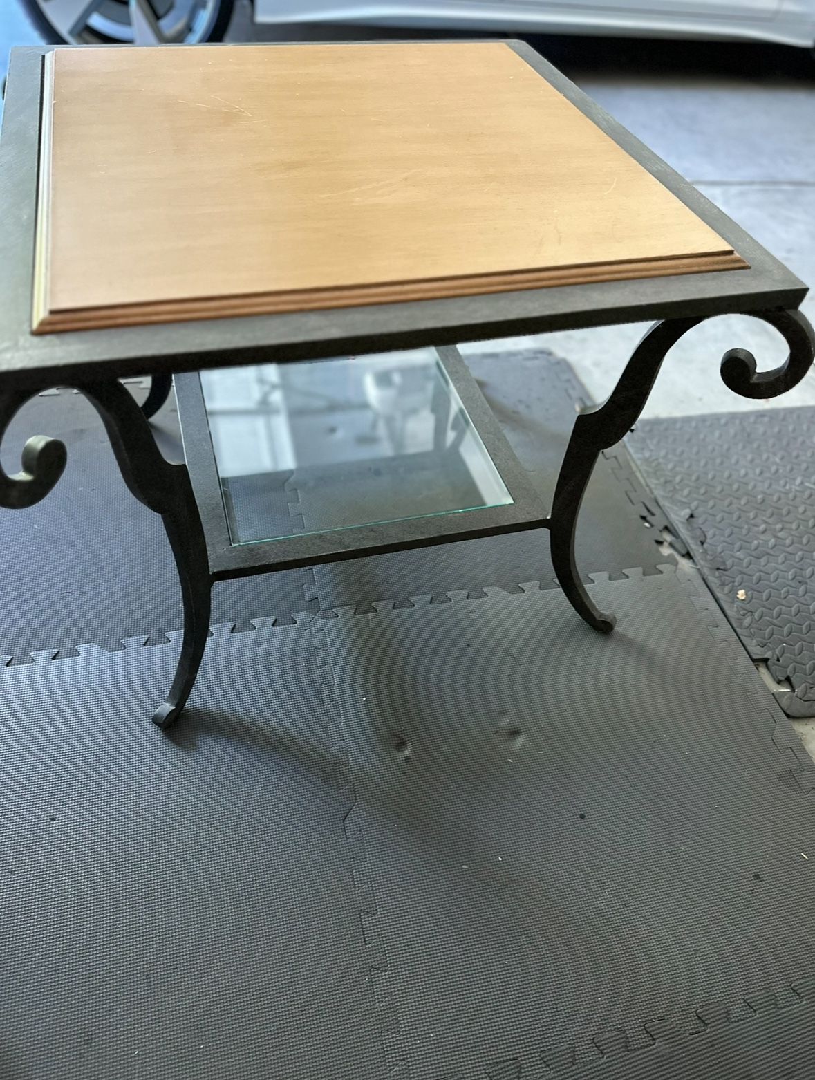 Wood Iron Table