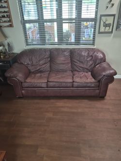 Free Leather Couch