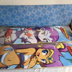 Limited Run Games Shantae Risky Pirates Curse Skateboard New With Griptape 