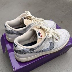 Men’s Nike Dunks Blue Paisley 