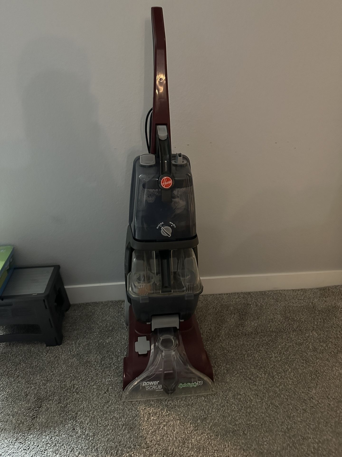 Hoover Carpet Cleaner Machine, Upright Shampooer, 