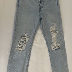Levi Wedgie Straight Leg Jeans 