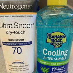 Sunscreen & Cooling Gel