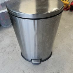 Metal Trash Can