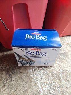 12 XL Whisper Bio Bags $5 W Carbon And Frame N O S