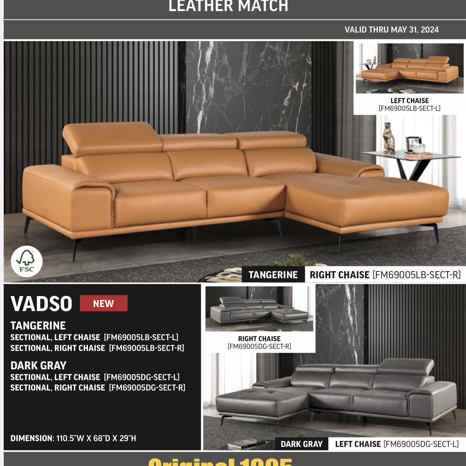 Living Room Leader Sofa Modern 