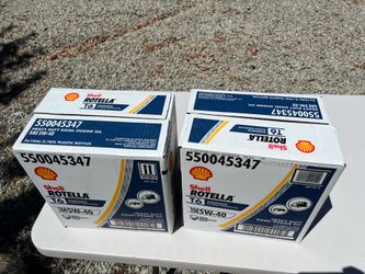 Shell Rotella T6 Diesel Engine Oil 5W-40 NEW!