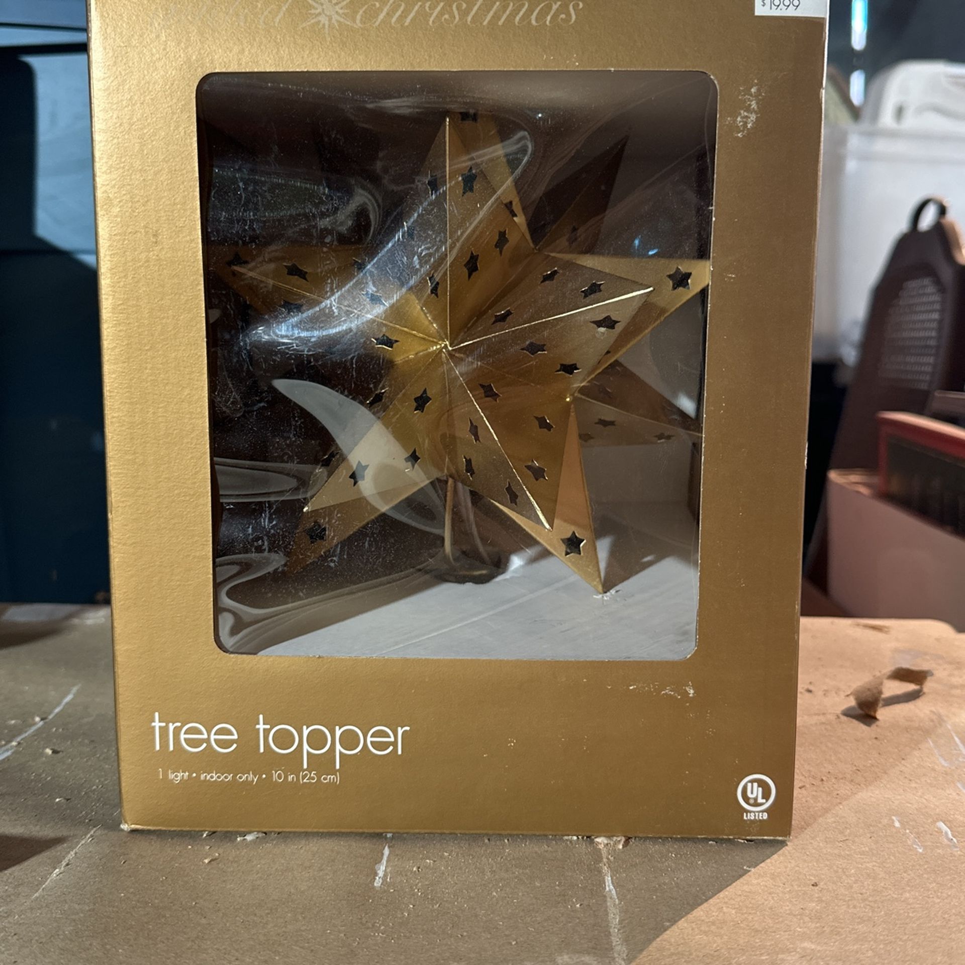 Tree Topper one light indoor only
