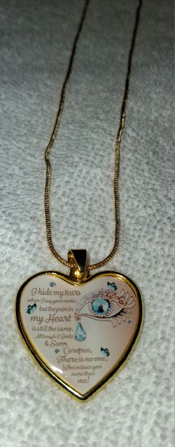 Beautiful Inspirational Heart Necklace