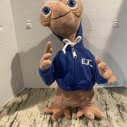 E.T. Blue Hoodie Plushie