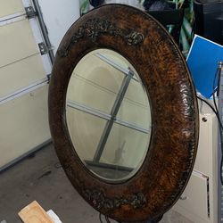 Large Beautiful Lion Mirror