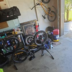 Three BMX Bikes