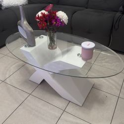 Glass Coffee Table 
