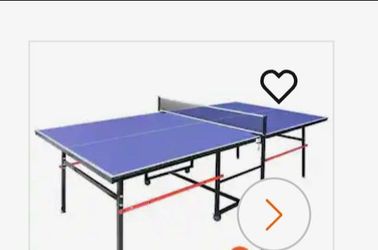 Foldable ping pong table