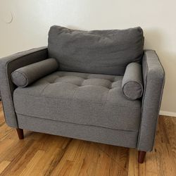 Modern Mid century Style  Oversized arm chair