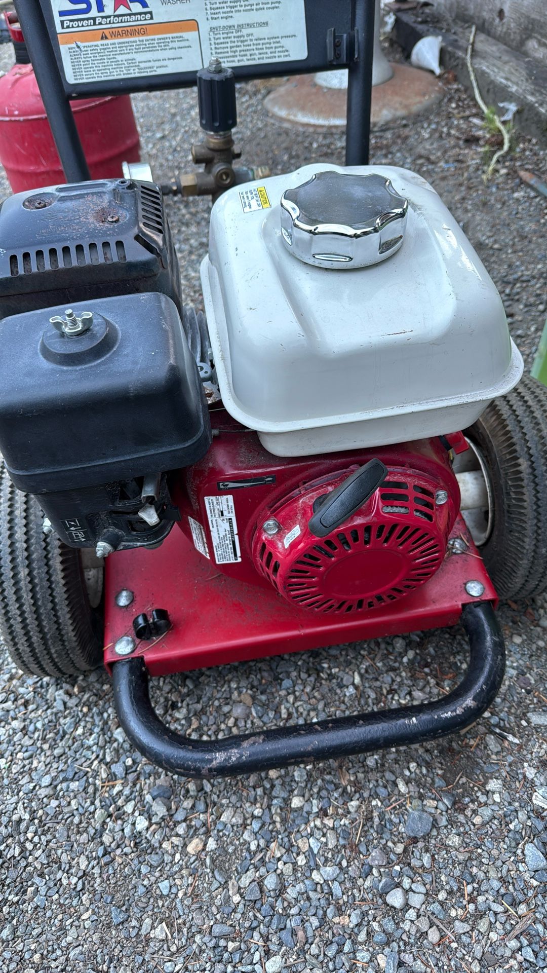 Pressure Washer Honda Engine