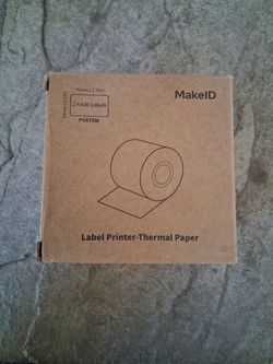 Label printing thermal paper