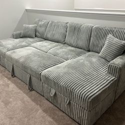 Sectional Convertible Sofa Set