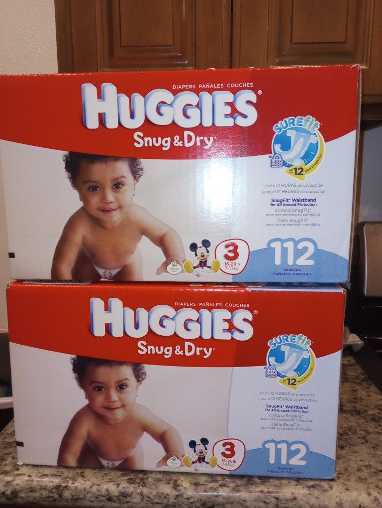 Huggies Diapers Size 3 