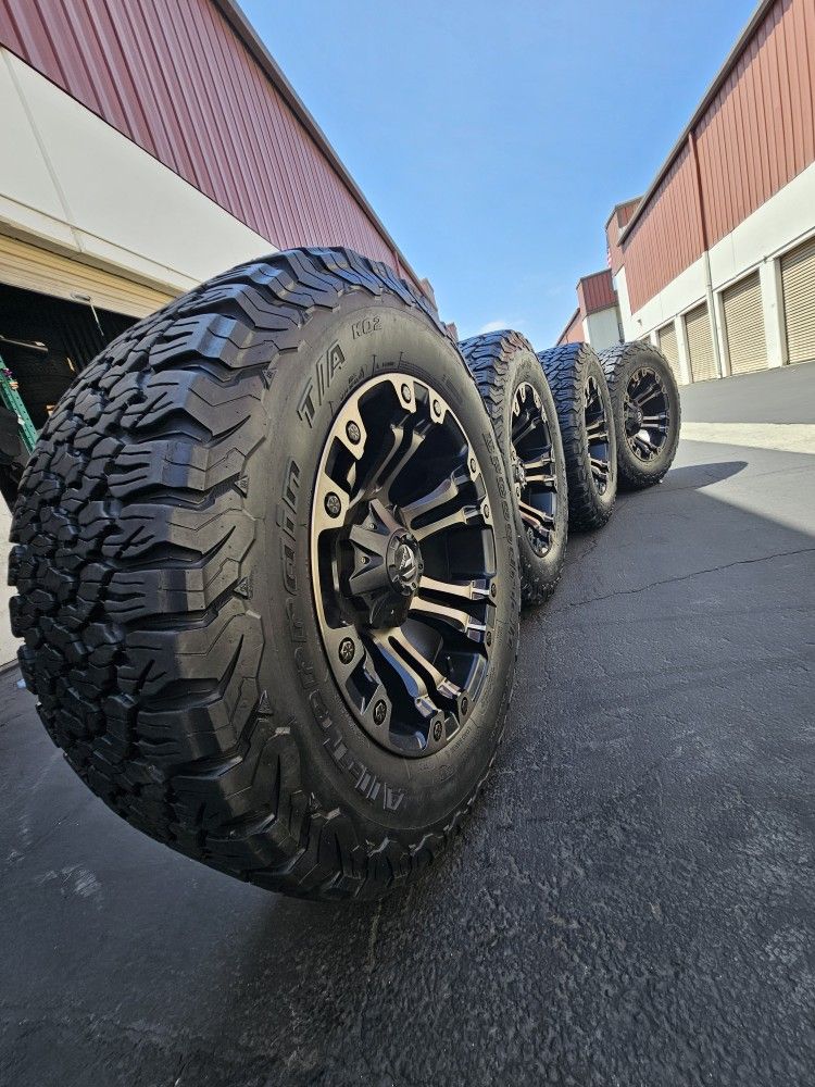 Wheelas 20 8 Lugs Tires Bfgoodrich 35x12.50r20
