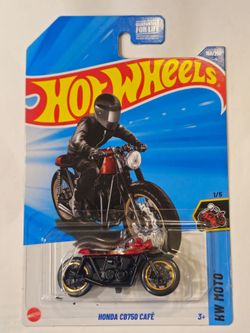 HOT WHEELS . MOTO . 1969 HONDA CB750 CAFE.