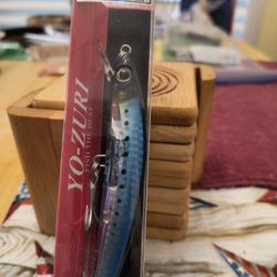 FISHING TOPWATER 3/4 oz BLUE/CLEAR 3D PRISM 