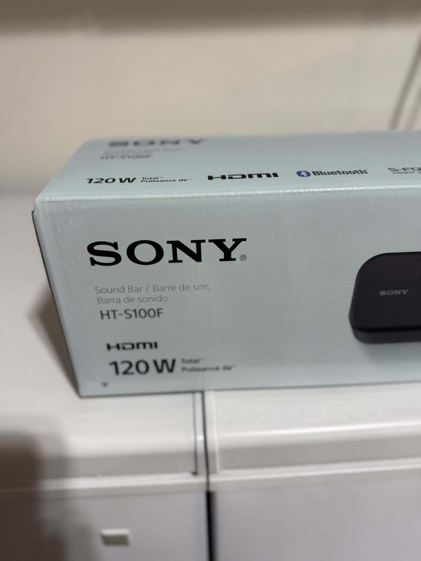 New Sony Sound Bar