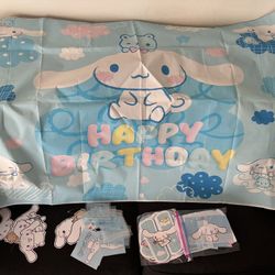 Cinnamorll Birthday Banner 