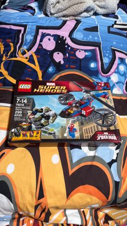 Lego spider man helicopter rescue 76016