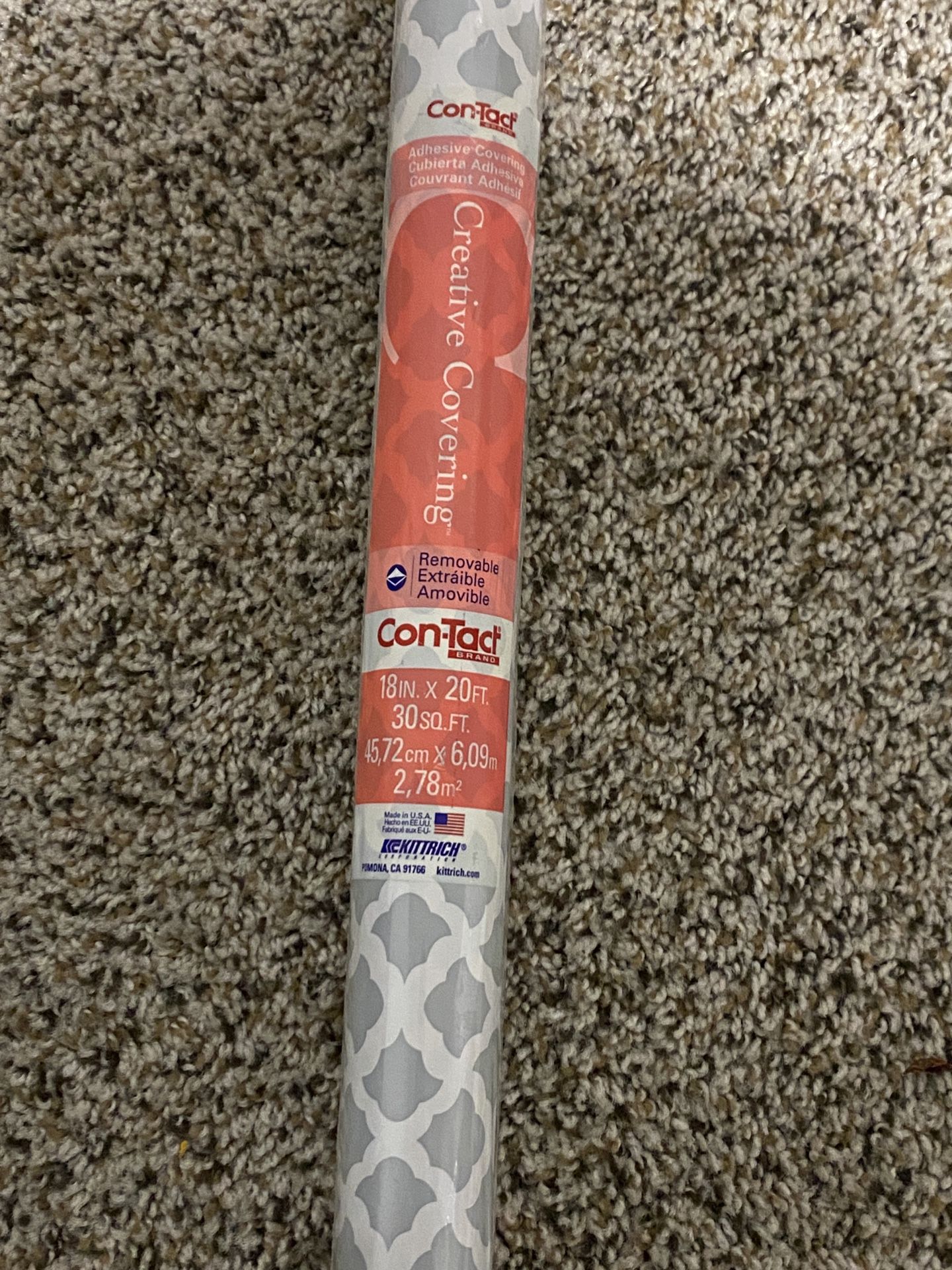 Con-Tact Creative Covering Removable Adhesive Shelf/Drawer Liner