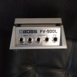 Boss FV-500L (Low Impedance) Volume/Expression Pedal