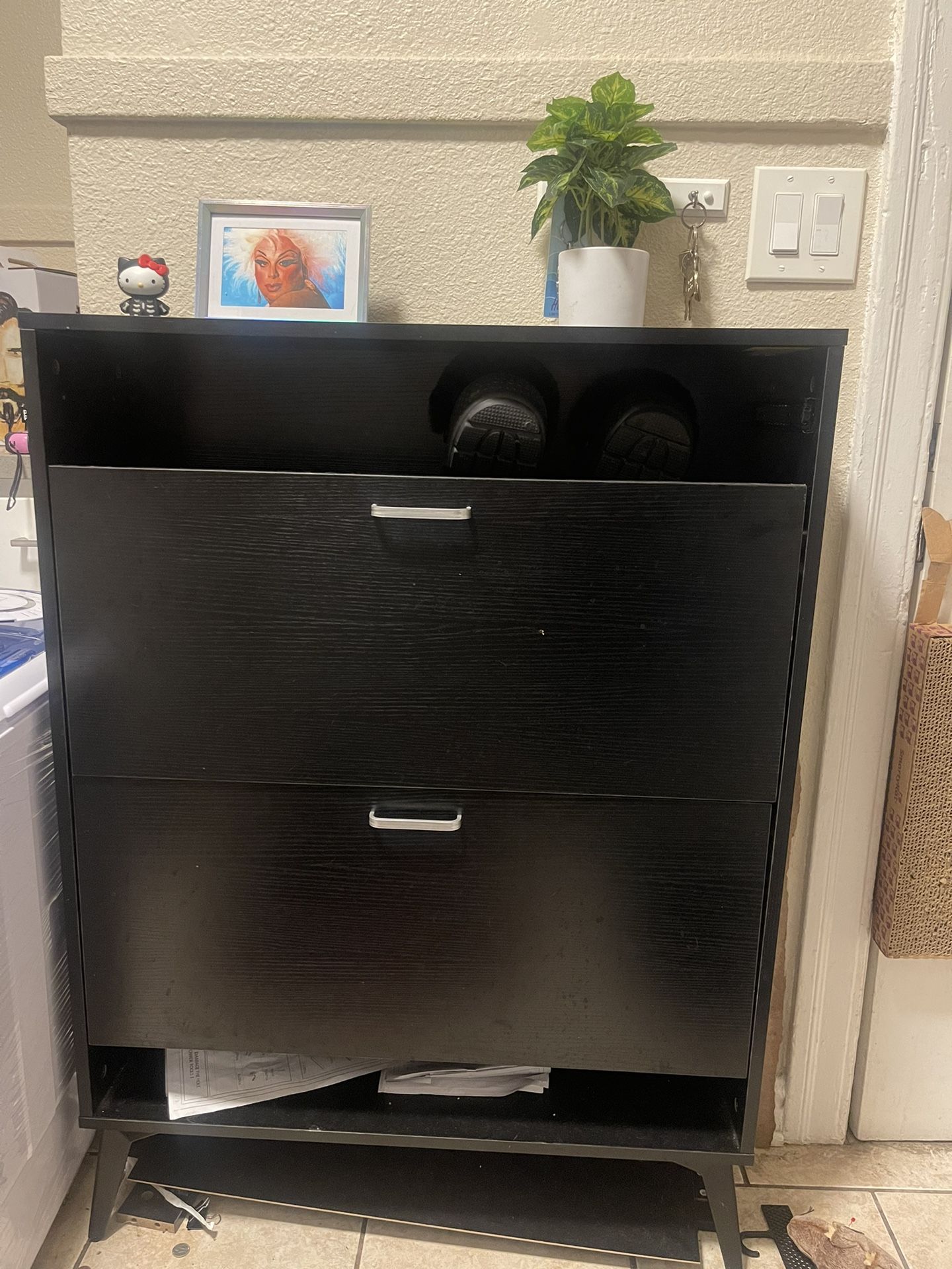 Shoe Cabinet Organizer Entryway Dresser