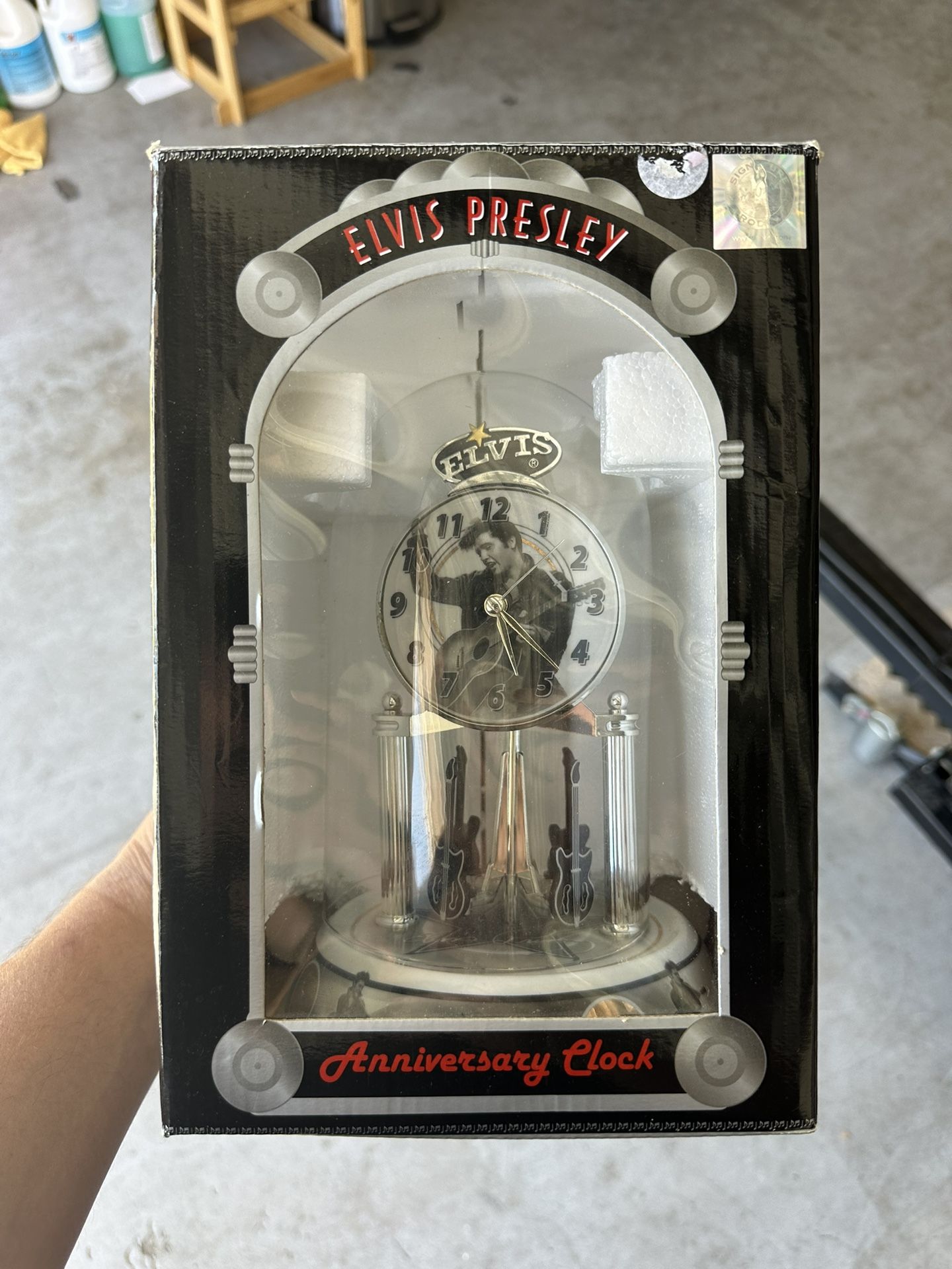 Elvis Clock In Package