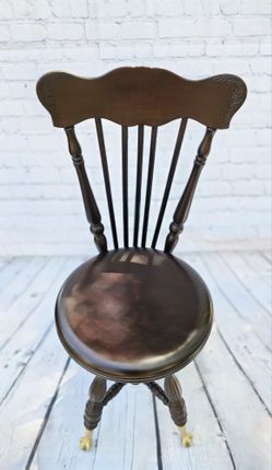 Antique Victorian Piano Stool
