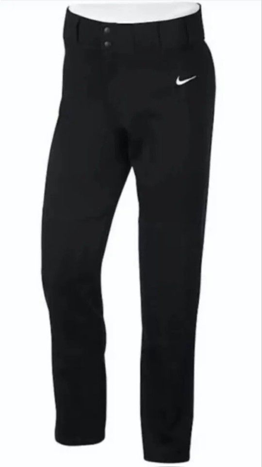 Brand New Nike Vapor Black Long Baseball Pants Adult Sizes XS, Small